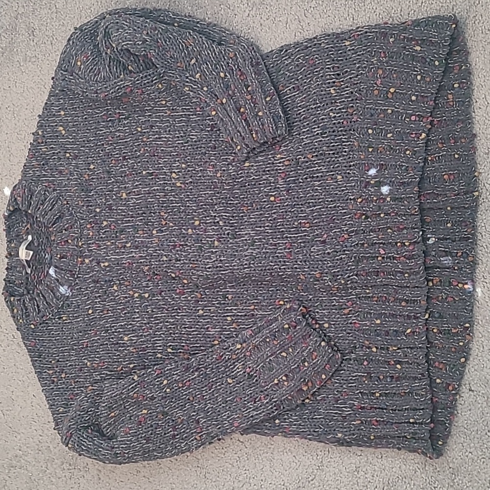 Gray Speckled Women's Sweater